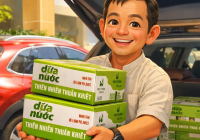 ANH TUẤN – BƯNG BÊ TỪNG THÙNG DỪA NƯỚC BẰNG CẢ ĐAM MÊ