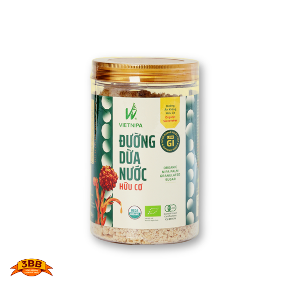 Đường Dừa Nước Hữu Cơ VIETNIPA - 350g